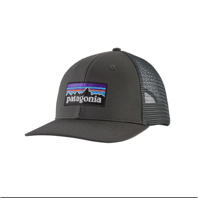 Patagonia P-6 Logo Trucker Hat – Forge Grey