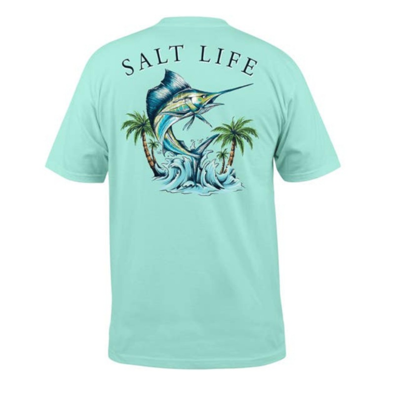 SALT LIFE SAILFISH MARINA ARUBA BLUE XL