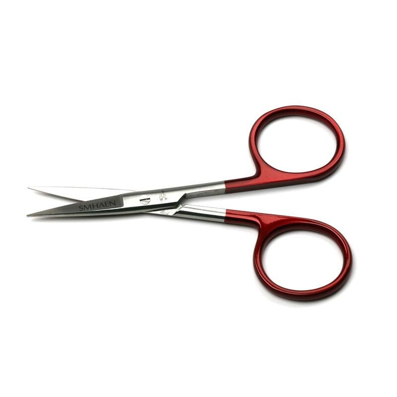 Smhaen Tungsten Carbide 4.5″ Red Regular Straight Scissors
