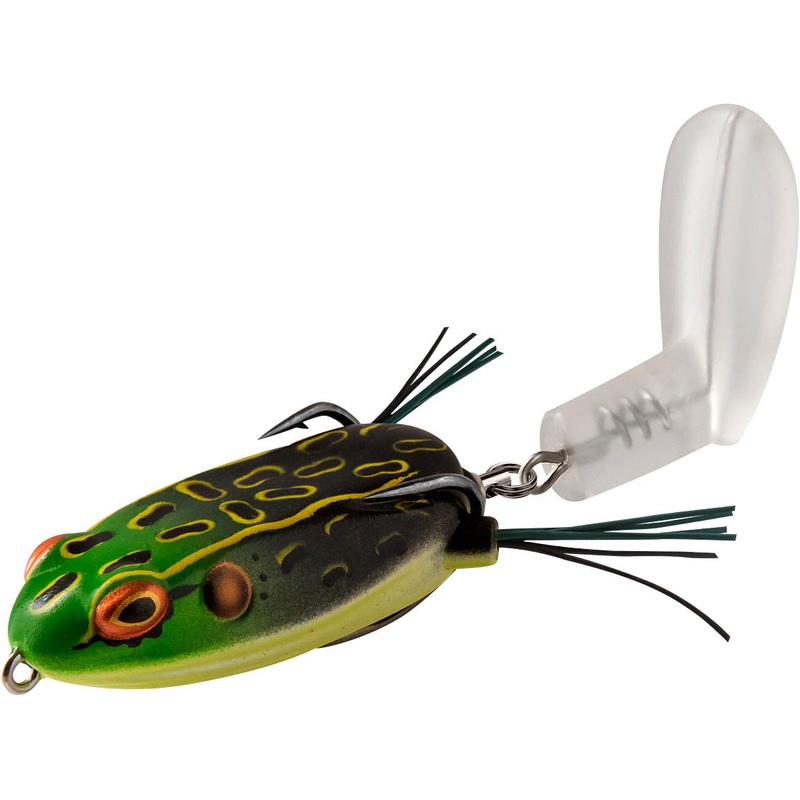 Booyah ToadRunner Jr Hollow Body Plopping Frog Albino Frog