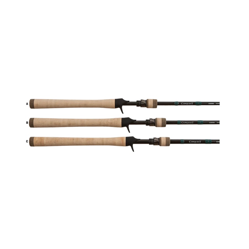 Conquest 844C Mag Bass Rod 7′ H F