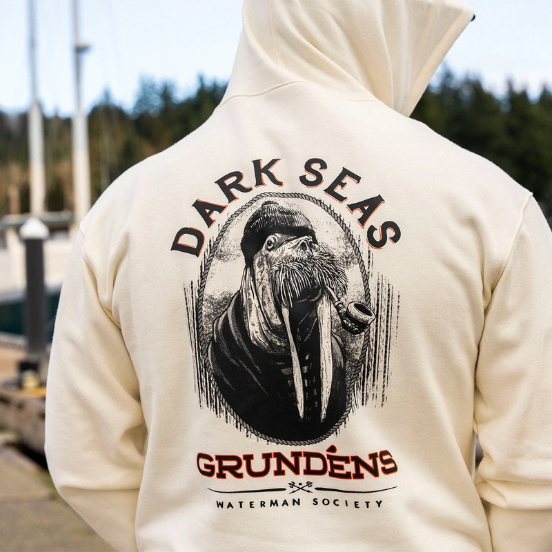 Grundns M’s Dark Seas X Seaworthy Hoodie Black S