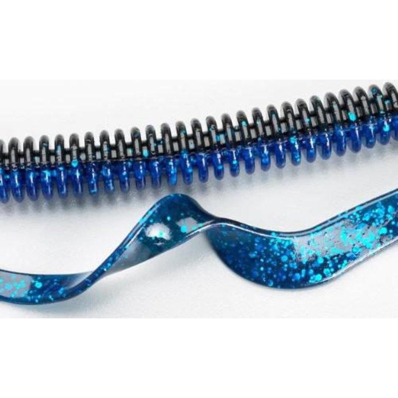 Lake Fork 8″ Lake Fork Worm (10 Ct) Black Magic