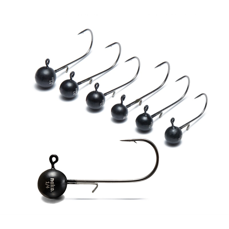 NAKO TUNGSTEN BALL JIG HEAD 1/32 oz – #6