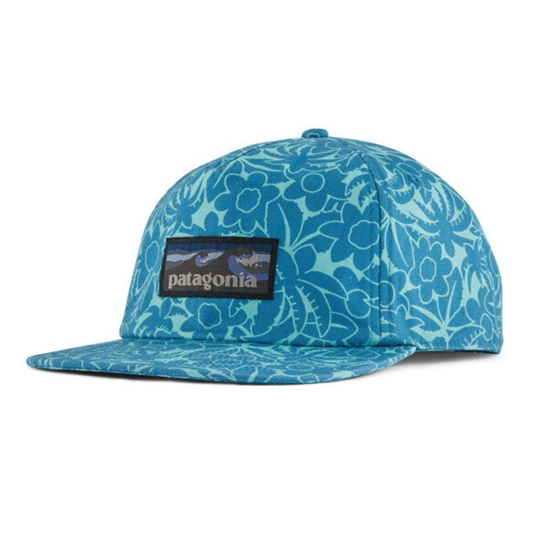 Patagonia Boardshort Label Funfarer Cap – Abundance: Anacapa Blue