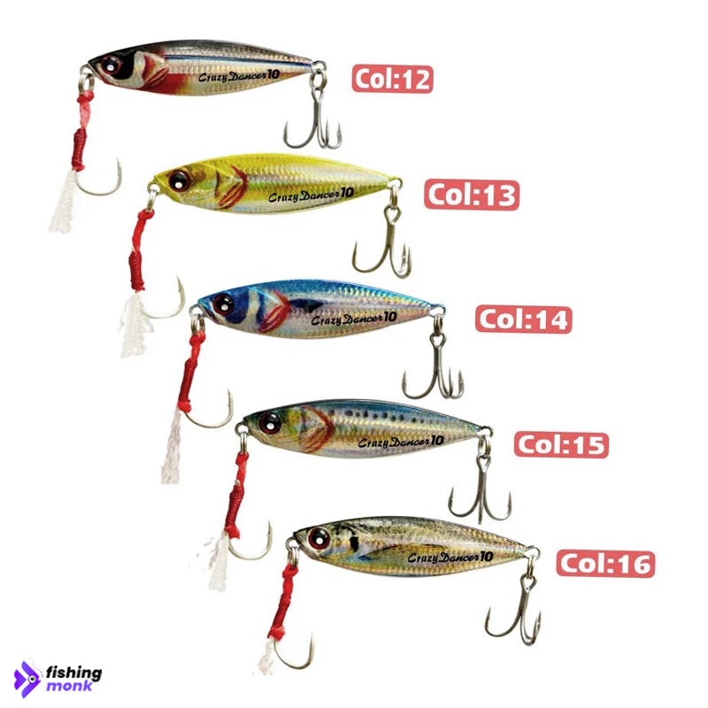 Pro Hunter 3D Crazy Dancer Salty Stage Micro Jig | 7g-20g | 37mm-58mm 7g Col. 12