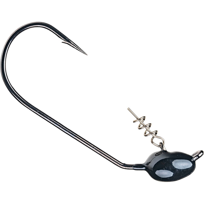 Strike King Tour Grade Magnum Shaky Head Jig Black 1/4 oz – 5/0 Hook