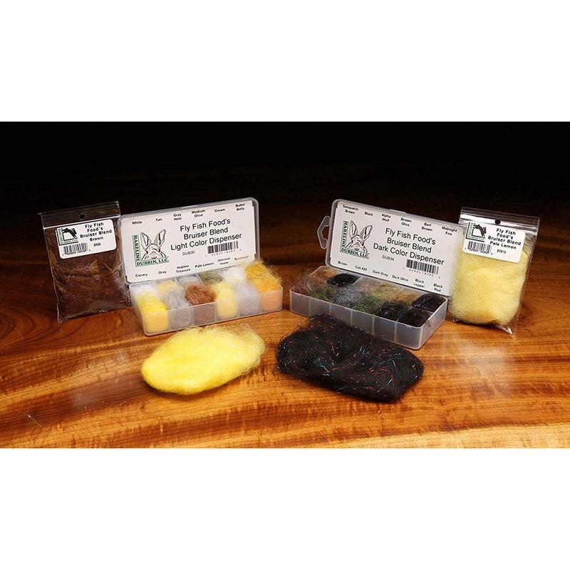Fly Fish Food Bruiser Blend Dubbing Alpha Wolf