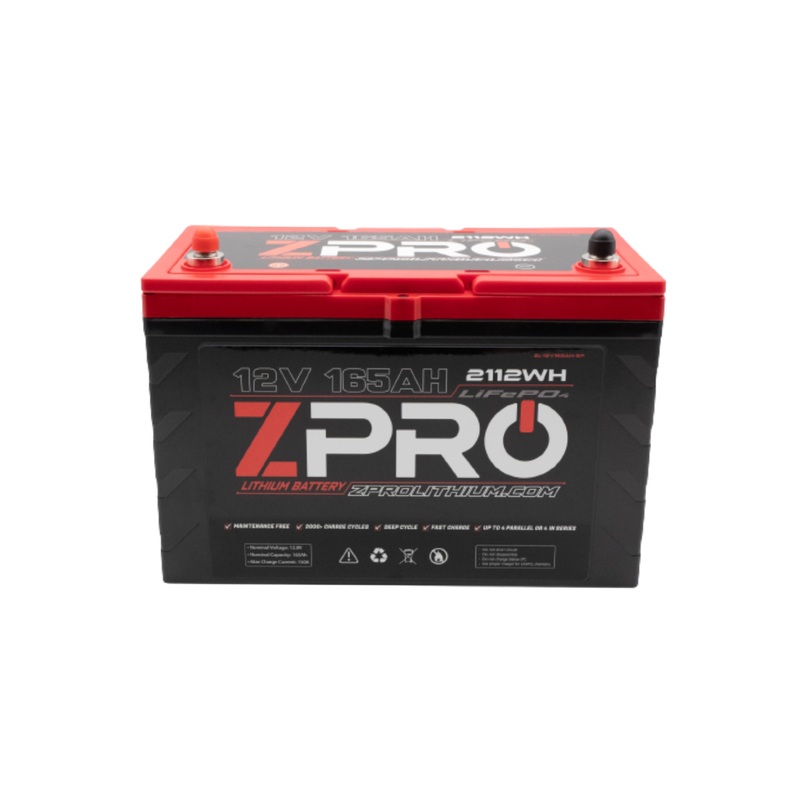 ZPRO Lithium – 12V165AH Lithium Battery
