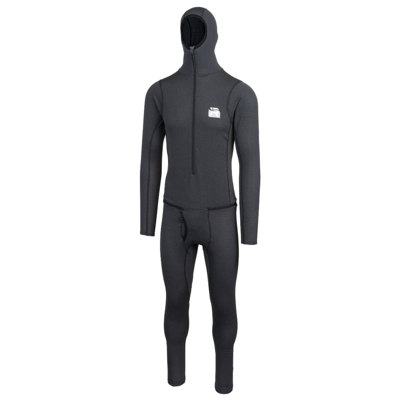 Balaclava Union Suit Eclipse Grey Large