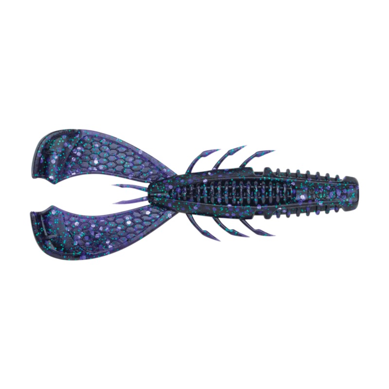 CrushCity 3.5″ Cleanup Craw – 7 Pack Black N Blue 3.5″