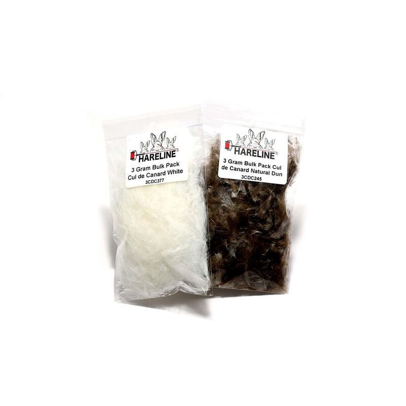 Hareline 3 Gram Bulk Pack Cul de Canard Natural Dun