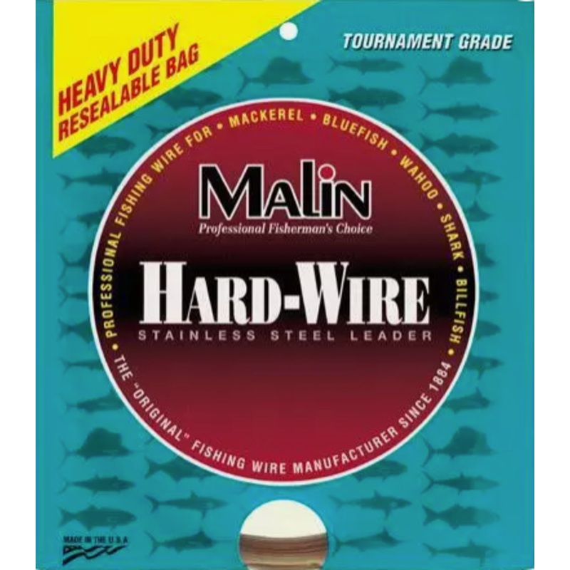 Malin Stainless Steel 42 Feet Wire 278 Pound .035 Diameter