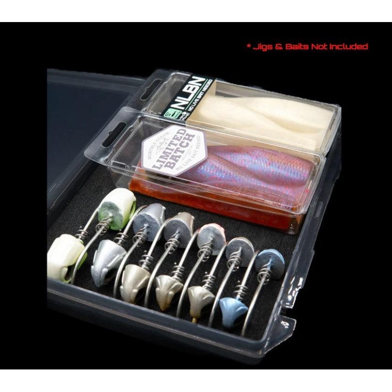 NLBN – No Live Bait Needed Jig Head Boxes 3″