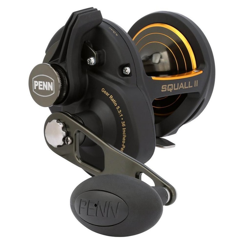 Penn Squall II Lever Drag Conventional Reels SQLII25NLD