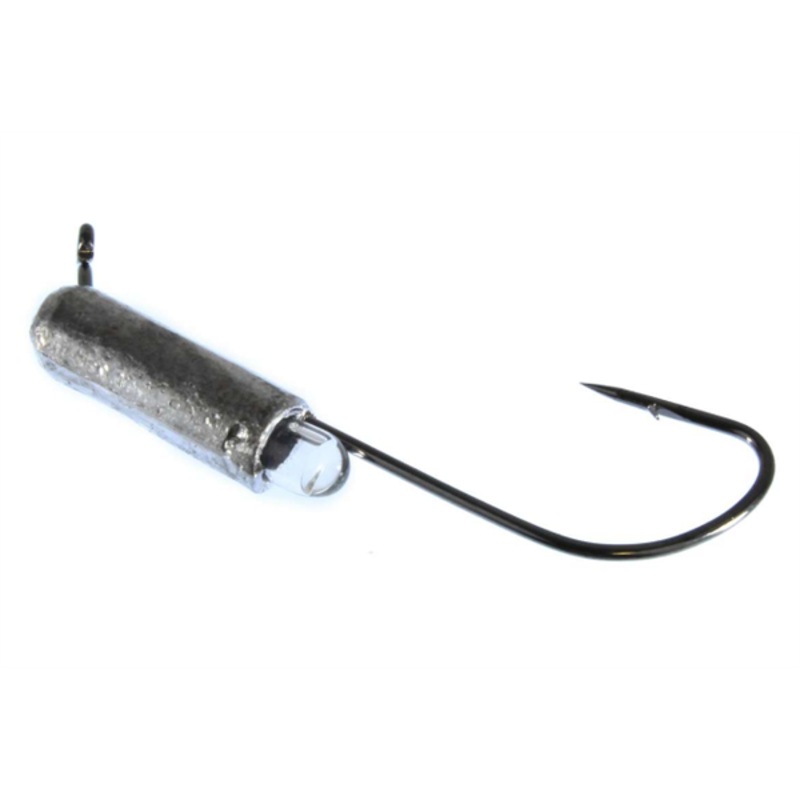 Venom’s Rattlin Tube Head Black Nickel (4 Pk) 1/8 oz
