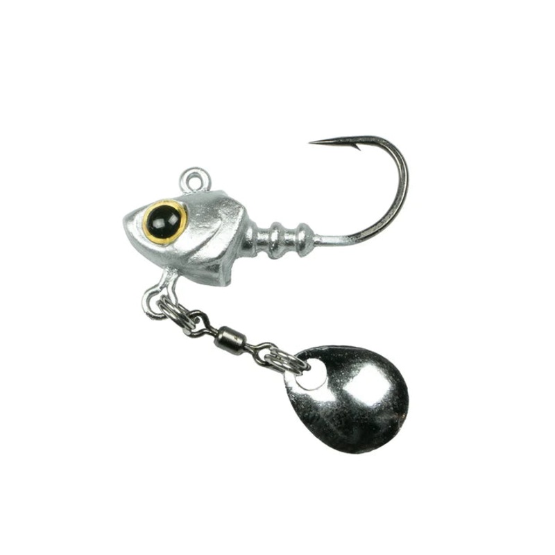 6TH SENSE PECOS UNDERSPIN JIG HEADS Black Neon