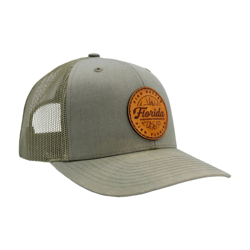 Florida Fishing Products Hats Charcoal & Black