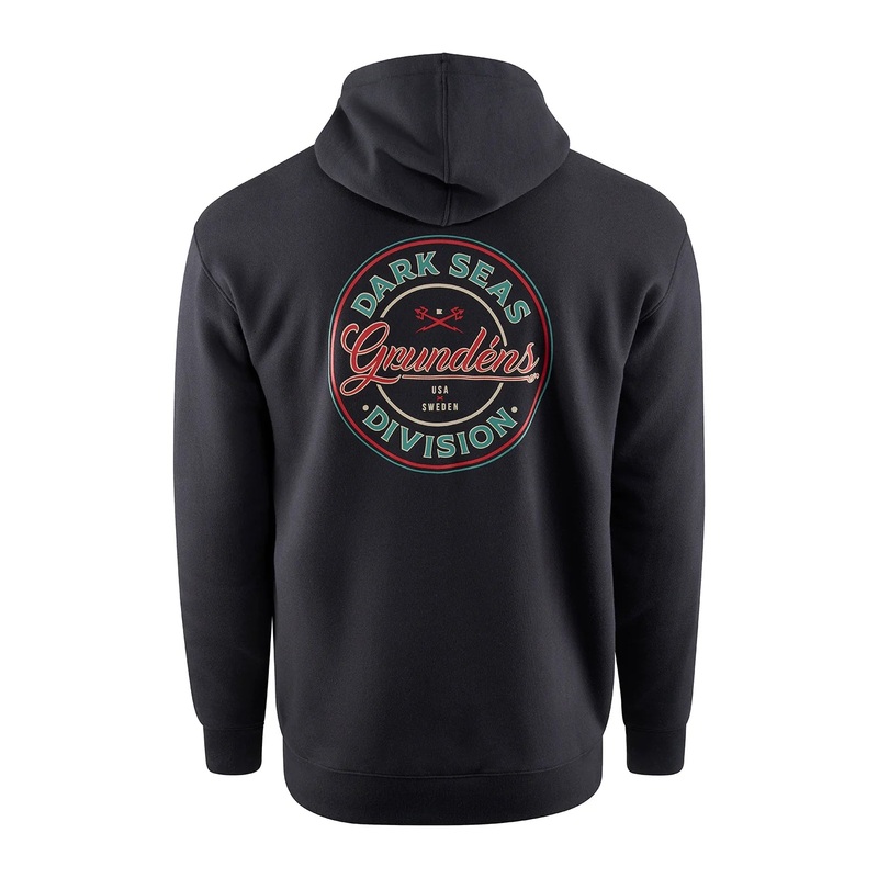 Grundens M’s Dark Seas Instinctive FZ Hoodie Black S