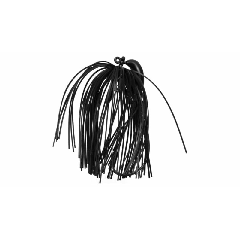 KEITECH MODEL III TUNGSTEN SWIM JIG Black 1/4oz