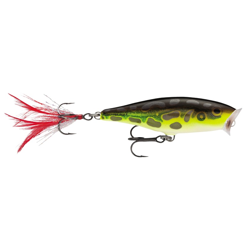 Rapala Skitter Pop Lime Frog 3.5″
