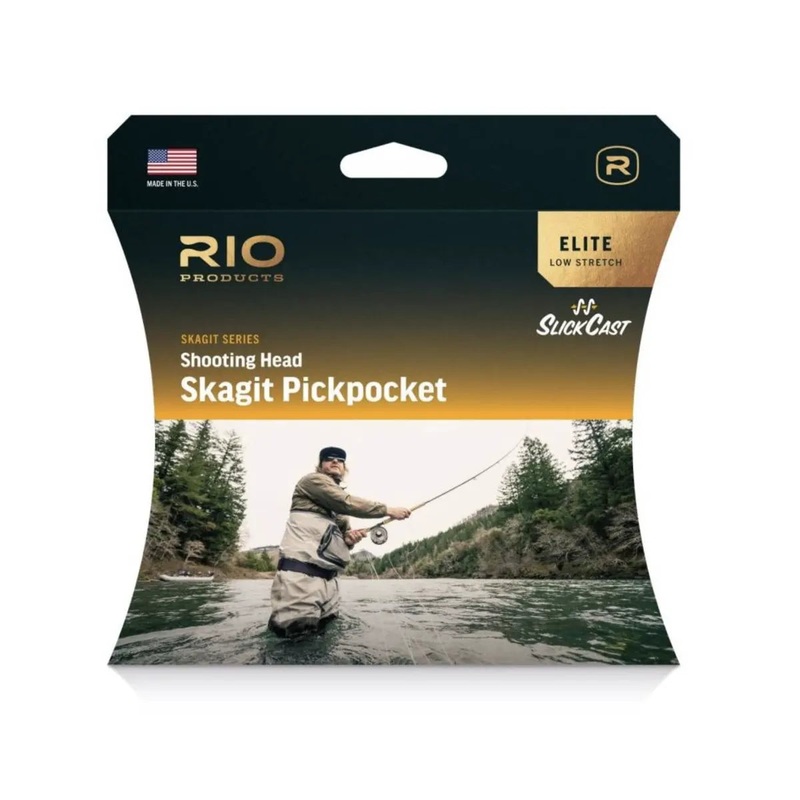 Rio Elite Skagit Pickpocket Fly Line | F/I/S3 475GR Black / Grey / Salmon Blue