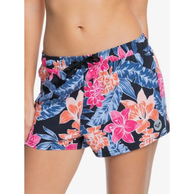 ROXY BOARDSHORT 2″ BOARDSHORTS ANTHRACITE TROPICAL OASIS XS