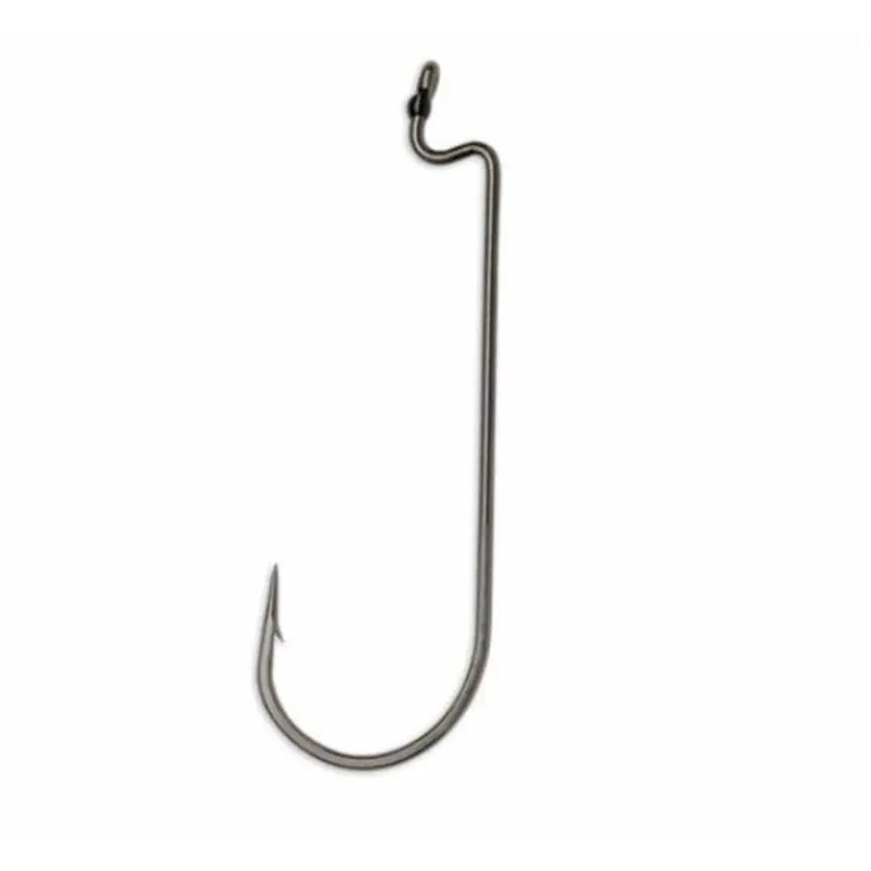 VMC Worm Hook “Black Nickel” Value Pack (25 Pack) #1*