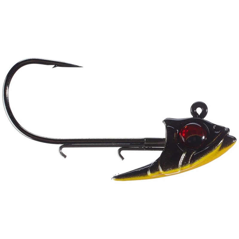 Megabass Body Balance Jig Head 3/8oz Deadly Black Shad
