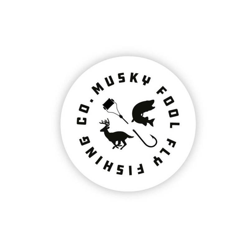 Musky Fool Bob & Hook Sticker