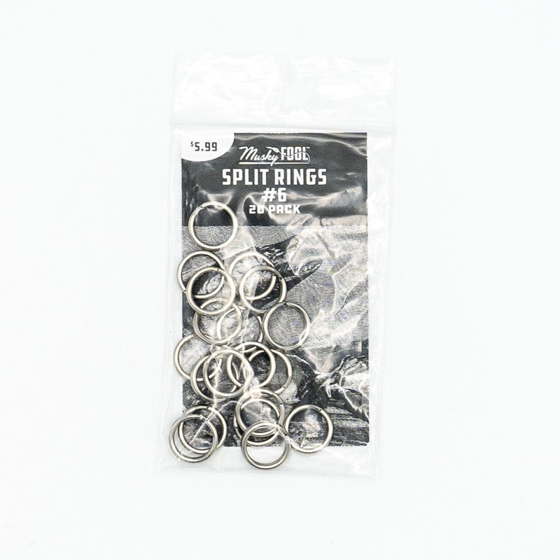 Musky Fool Stainless Steel Split Rings #3