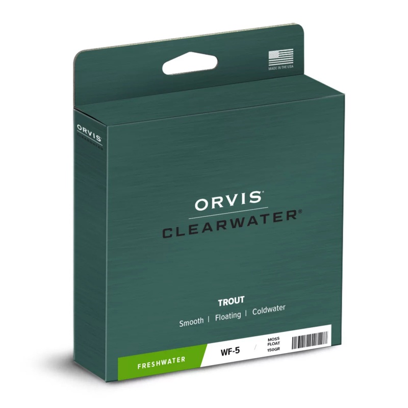 ORVIS CLEARWATER FLY LINE WF 3 MOSS