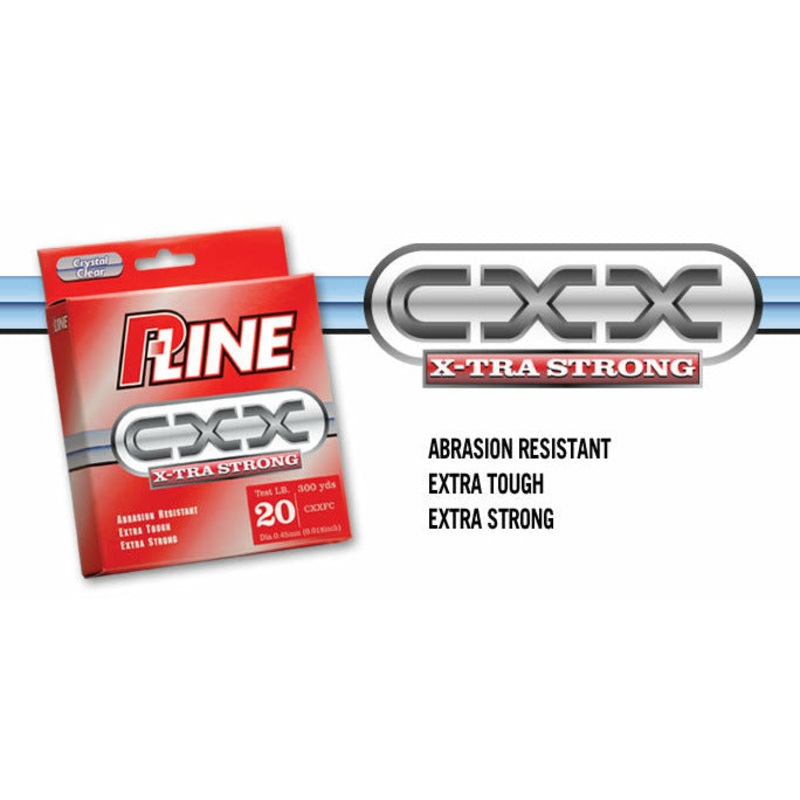 P-LINE CXX X-TRA STRONG FILLER SPOOL Clear 15LB. 300YDS.