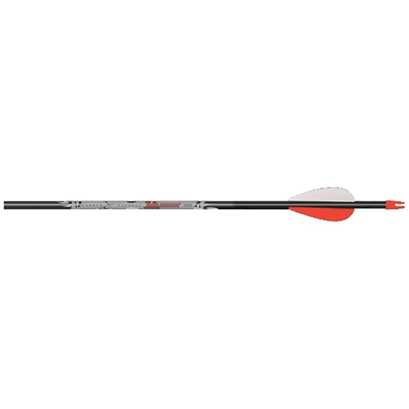 Carbon Express Crush Arrows 250 w/Raptor Vanes 36/pk