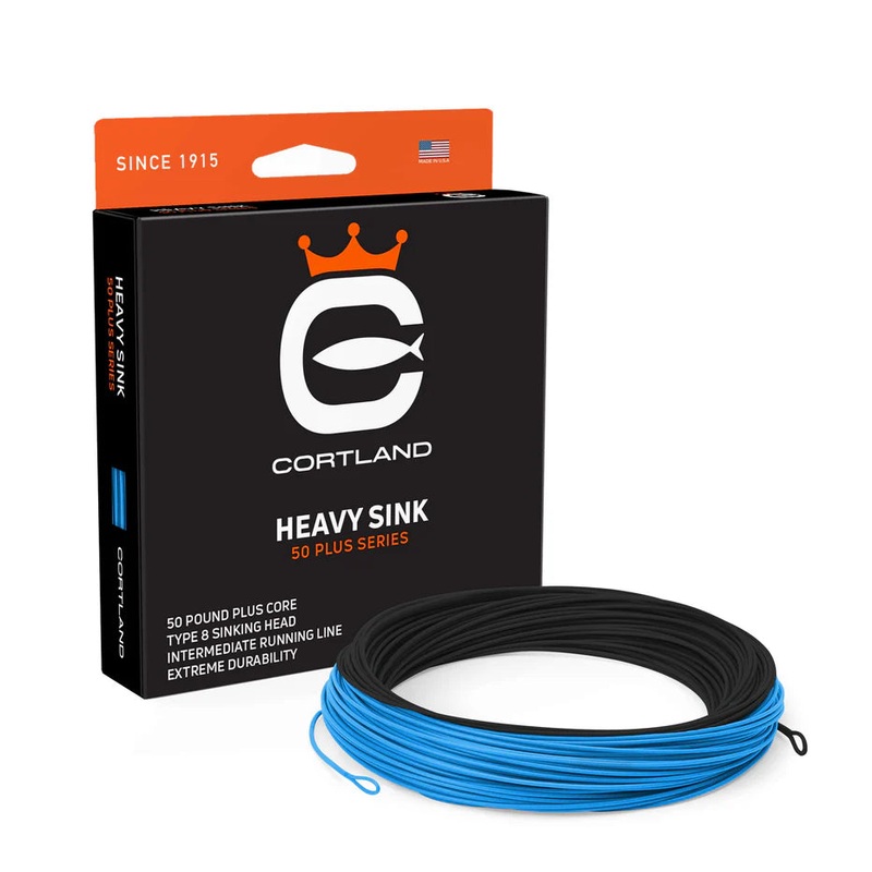 Cortland 50+ Heavy Sink WF10I – 350 GR Black / Deep Blue