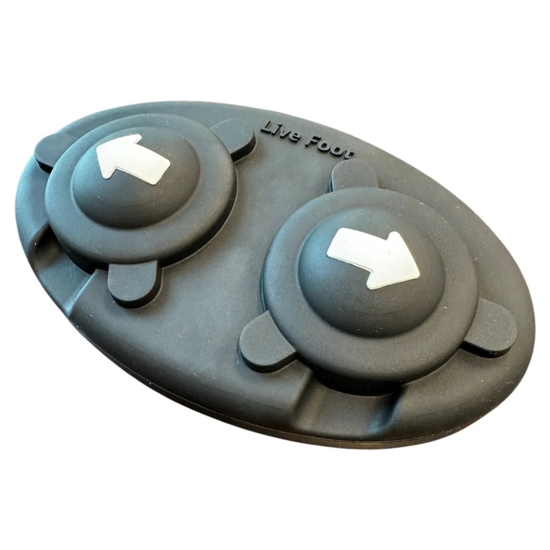 DD26 LIVE FOOT PEDAL SKIN Black