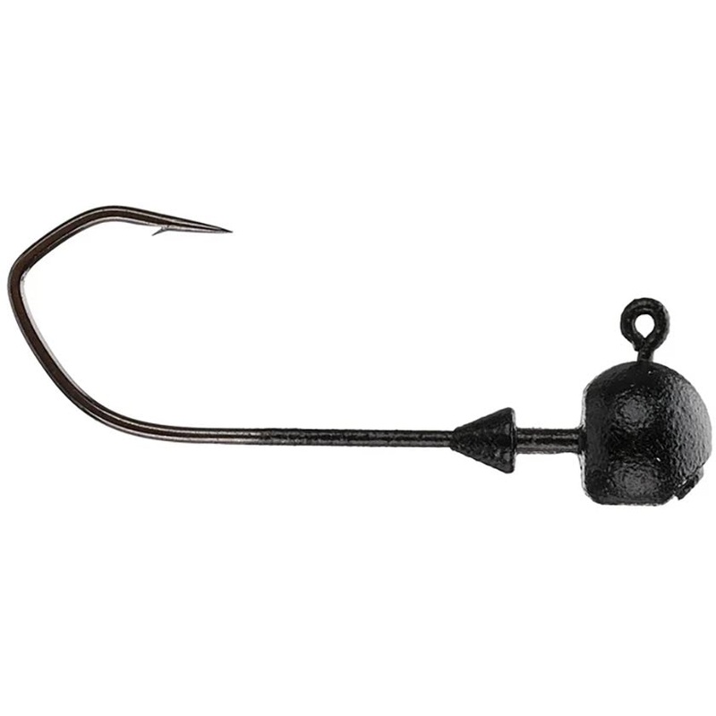 Missile Baits NedBall Jighead – 3 Pack Black 1/16 oz – 3 pack