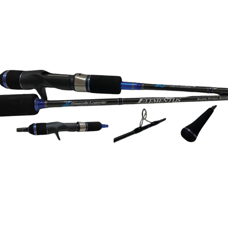 Ocean’s Legacy Elementus Slow Pitch Spinning Rods ESSJ-S631M