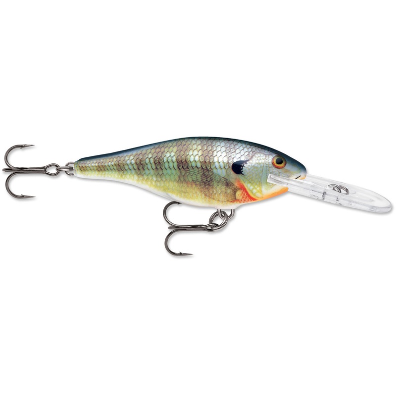 Rapala Shad Rap 1 1/2 inch Medium Diving Crankbait SR04 Baby Bass