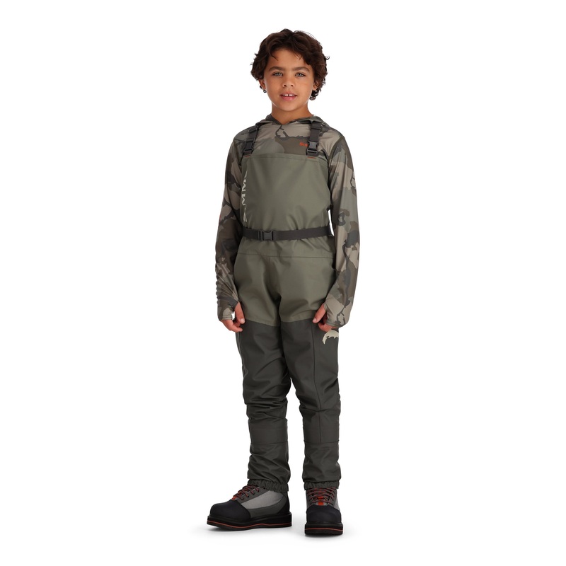 Simms Kid’s Tributary Stockingfoot Wader Basalt S 5-6
