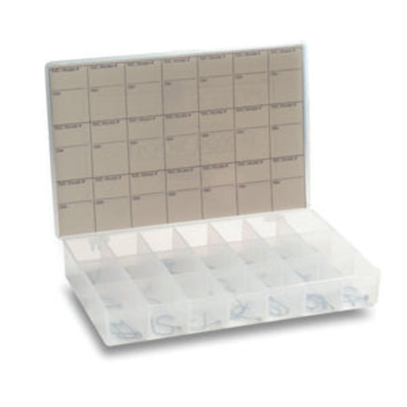 Umpqua Fly Fishing Hook Box with 21 Compartments – Fly Tying