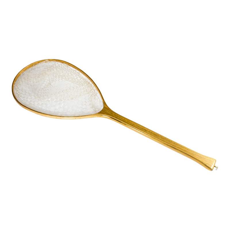 Wooden Fly Fishing Net – Western Anglers Logo