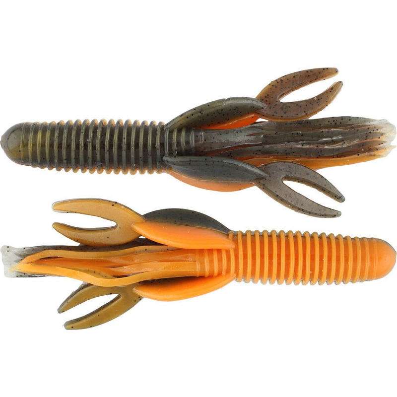 Big Bite Baits Craw Tube 4 inch Soft Plastic 8 pack 1099