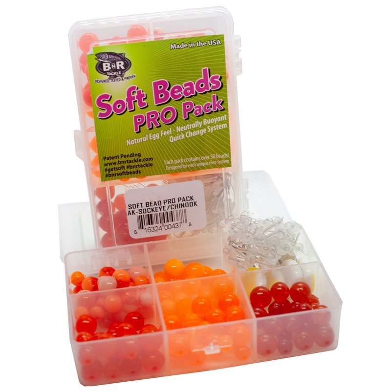 BnR Tackle Soft Bead Alaska Sockeye/Chinook Pro Pack Alaska Sockeye/Chinook