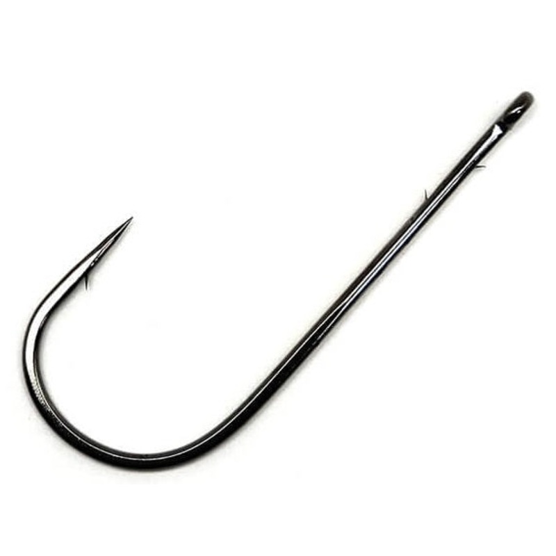 Gamakatsu Worm Straight Shank Round Bend Hook 2/0