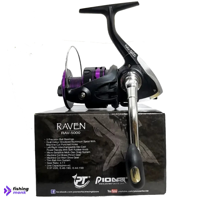 Pioneer Raven RAV-4000 – 5000 Spinning Reel 4000