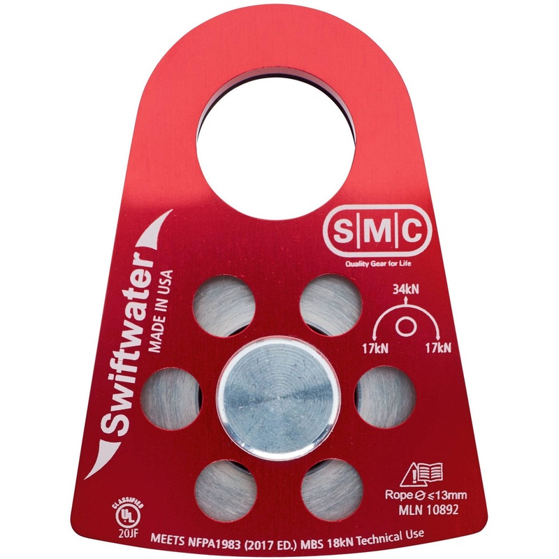 SMC 2” Swiftwater Pulley Red