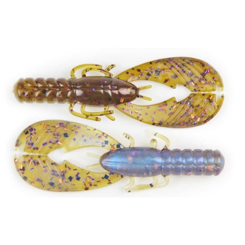 X-Zone 4″ Muscle Back Craw (7 Pk) 309