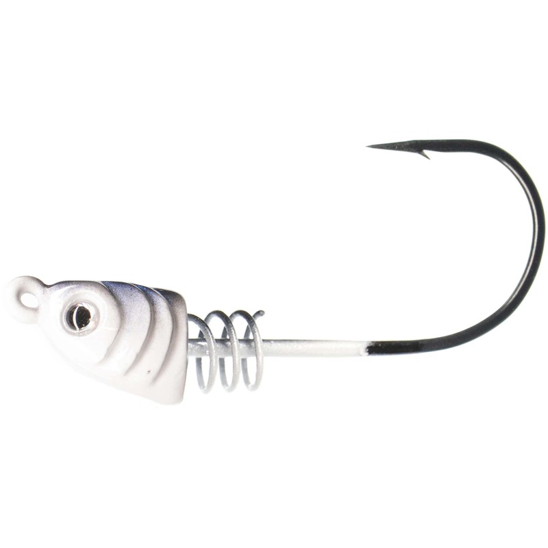 Dirty Jigs Tactical Bassin Screwed Up Swimbait Head Blue Shad 1/2 oz