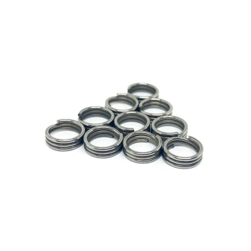 JOHNNY JIGS TRIPLE WRAP SPLIT RING #6 200LB (20PK)